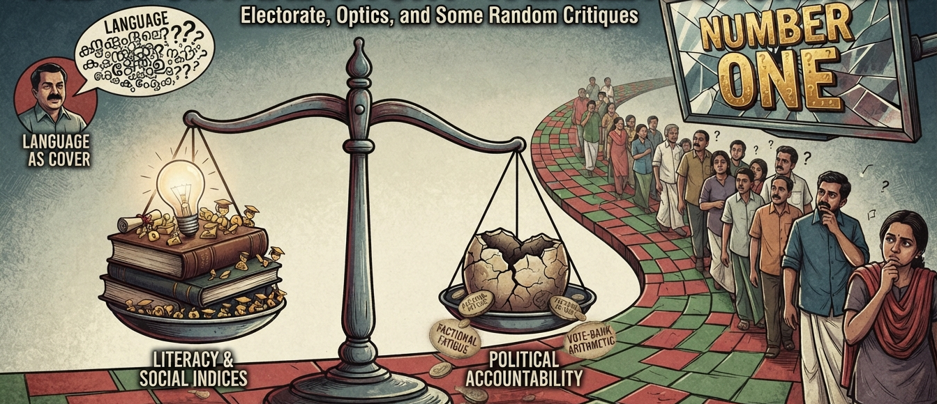 THE ‘K’ONTRADICTORY ‘K’ERALA CONUNDRUM: ELECTORATE, OPTICS, AND SOME RANDOM CRITIQUES